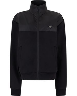 Prada Sweatshirt Fepa Cotton - Black
