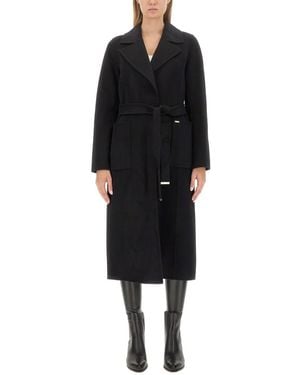 Michael Kors Belted Coat - Black
