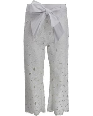 D. EXTERIOR Trousers Cotton - Grey