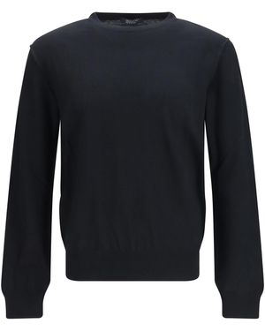 Aragona Cashmere Merino Wool Sweater Ovis Aries - Blue