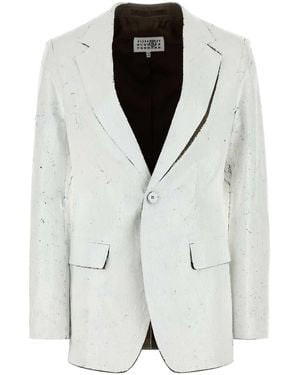 ジャケット J W ANDERSON White stretch polyester blend blazer JW Anderson White stretch polyester blend blazer