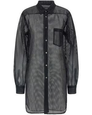 COMME DES GARÇON BLACK Mesh Shirt - Grey