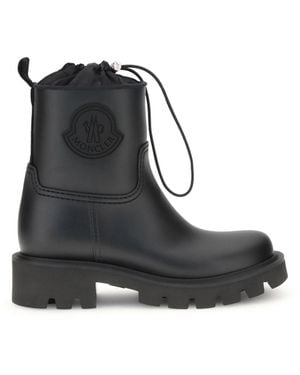 Moncler Kickstream Rubber Boots - Black