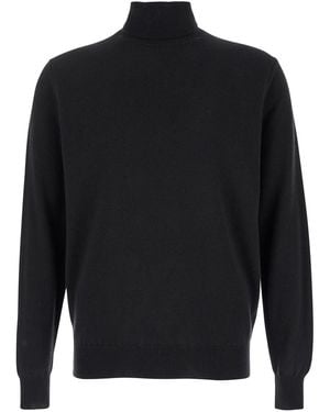 Le Plain Turtleneck Jumper - Black