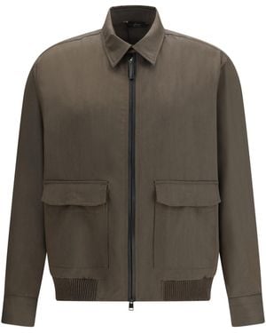 Brioni Wool Jacket - Grey