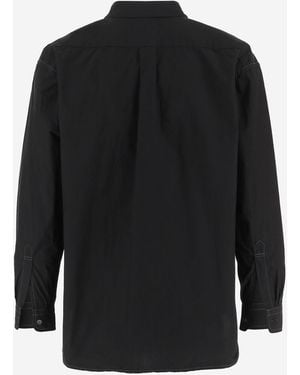 and wander Shirt Cotton-Blend - Black