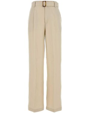 Woolrich Sand Viscose Blend Pant - Natural