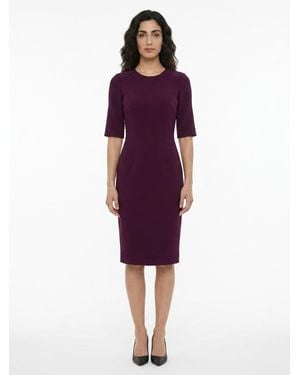 Dolce & Gabbana Acetate Cocktail Dress - Purple