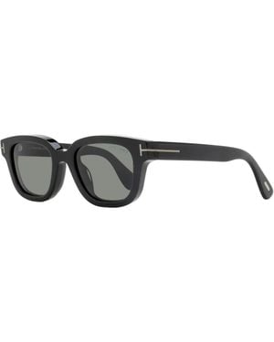 Tom Ford Alt Fit Sunglasses Tf1274-D-N 01A 49Mm Plastic (Acetate) - Black