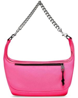 Balenciaga Raver Medium Chained Shoulder Bag - Pink