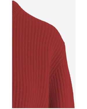 Jil Sander Wool Sweater - Red