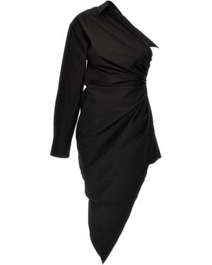 Alexander Wang Asymmetrical Short Dress - Black