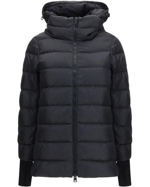 Herno Hooded Down Jacket Polyester - Black