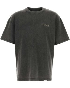 Represent Dark Cotton Owners Club T-Shirt - Black