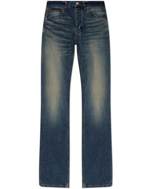 Balenciaga Cargo Regular Jeans With A Faded Effect in Blue