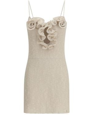 Magda Butrym Beige Lyocell Casual Dress - Natural
