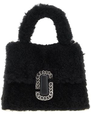 Marc Jacobs Teddy St. Marc Handbag - Black