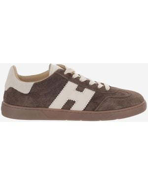 Hogan Sneakers Cool Suede Sneakers - Brown