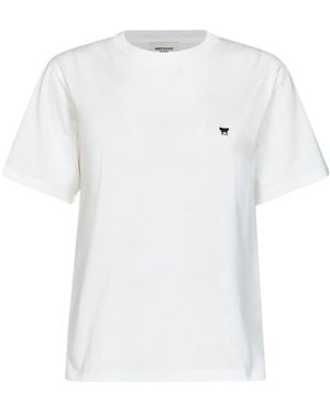 Weekend by Maxmara T-Shirt Wkdvenaco Cotton T-Shirts & Jerseys - White