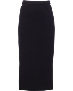 Dolce & Gabbana Midi Skirt - Black