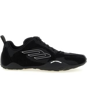Balenciaga Polyester Athletic Trainers - Black