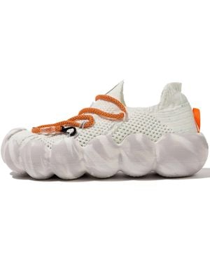 Uppervoid Knit Apres Mule Calzature - White