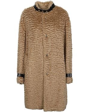 Jil Sander Wool Coat - Natural