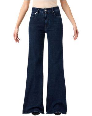 CYCLE Flaire High Rise Flared Jean - Blue