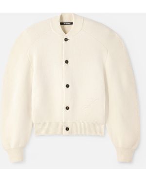 Jacquemus Le Cardigan Pallone - Natural