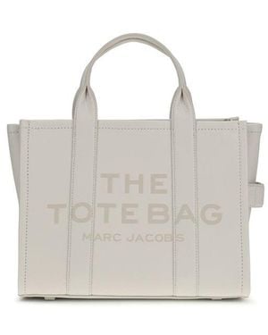 Marc Jacobs Calf Leather Bos Taurus Handbag Bag - Gray