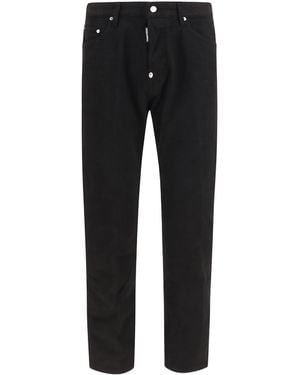 DSquared² Skater Jeans Cotton; Elastane - Black