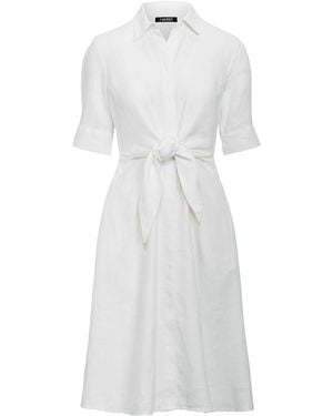 Polo Ralph Lauren Wakana 34 Sleeve Casual Dress - White