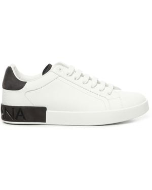 Dolce & Gabbana Portofino Sneakers - White