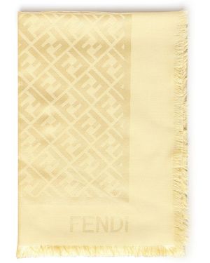 Fendi Scarfs Silk - Yellow