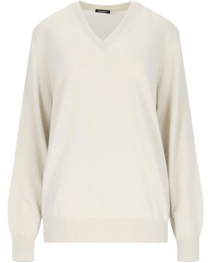 Canessa Jumpers Cashmere - White