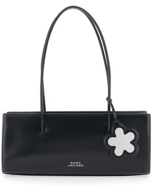 Marc Jacobs Shoulder Bag The Mirror Satchel Leather - White