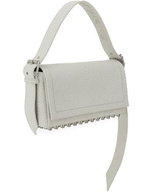 Alexander Wang Medium Cotton Rich Bag Shoulder - White