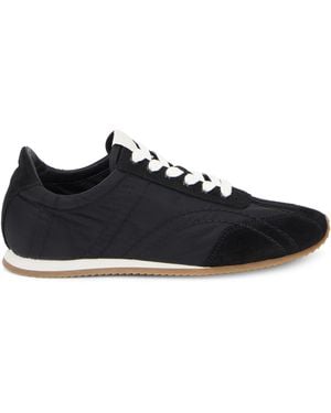 TOTEME Sneakers Recycled Nylon And Suede Sneakers - Black
