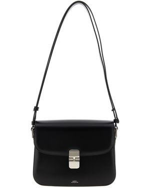 A.P.C. Grace Shoulder Bag - Black