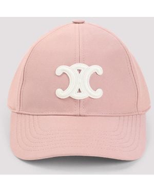 Celine Triomphe Baseball Hat - Pink