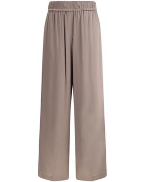 Brunello Cucinelli Palazzo Trousers - Grey