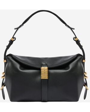 Pinko Shoulder Bag Saddle Baguette Leather - Black