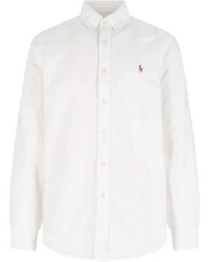 Ralph Lauren Logo Shirt - White
