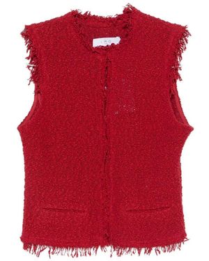 IRO Shanny Cotton Vest - Red