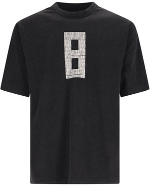 Fear Of God 8 Logo T-Shirt - Black
