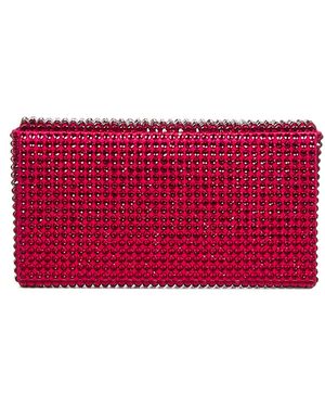 AMINA MUADDI Super Amini Paloma Clutch - Red