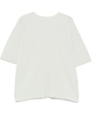 Homme Plissé Issey Miyake Homme Plisse Issey Miyake T-Shirts And Polos - White