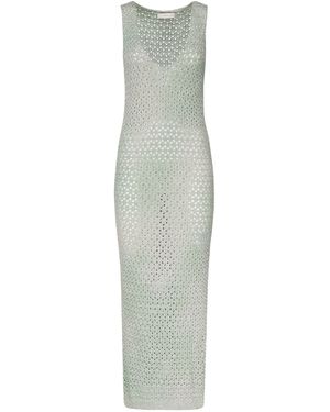 Inspired by Akep Dresses Viscose Polyamide - White