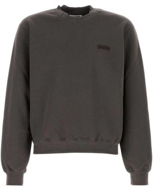 Magliano Charcoal Cotton Sweatshirt - Grey