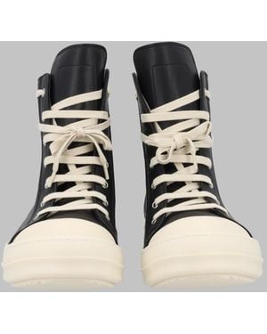 Rick Owens Leather Trainers Cow Trainers - Black